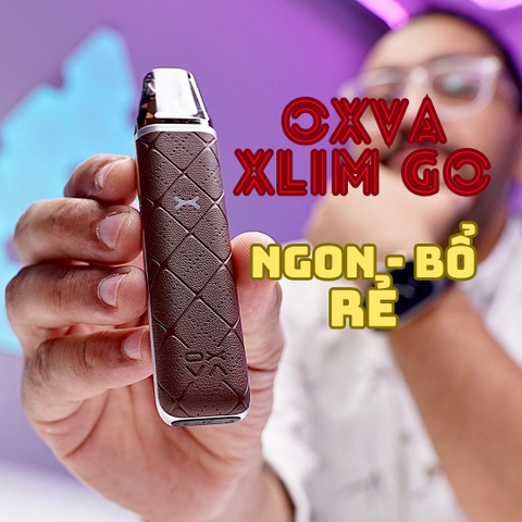 Đánh giá nhanh Oxva Xlim Go 30W Pod Kit: Ngon - Bổ - Rẻ