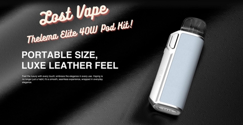 Trải Nghiệm Lost Vape Thelema Elite 40W Pod Kit