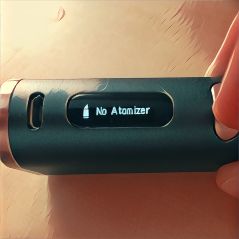 Box mod không nhận đầu tank (lỗi No Atomizer)