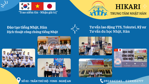 HIKARI LIÊN TỤC TUYỂN SINH KHOÁ HỌC TIẾNG NHẬT N5, N4 PLUS