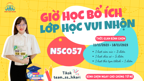 BÀI THI LỚP N5C057