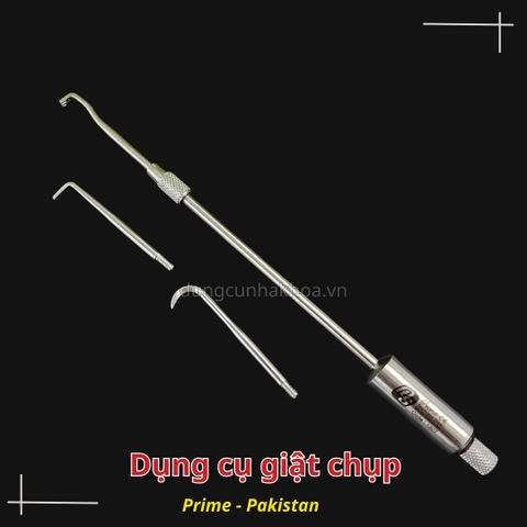 Cây giật chụp tháo mão tay, dụng cụ giật chụp nha khoa - Parkistan