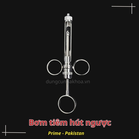 Bơm tiêm hút ngược - Parkistan