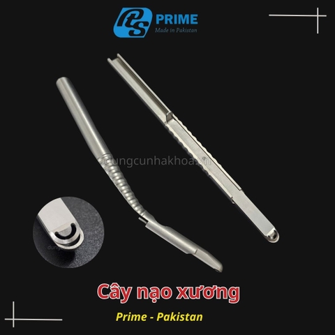 Dụng cụ nạo xương, cào xương thẳng/ cong (Bone scraper)