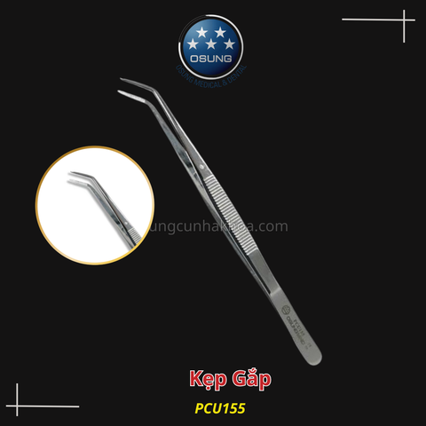 Kẹp gắp Utility Tweezer PCU155 Osung( Cây)