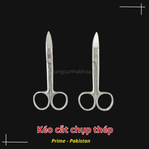 Kéo cắt chụp thép đầu thẳng/ cong Prime