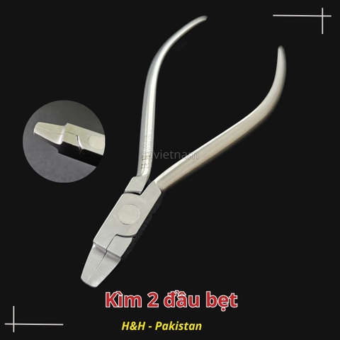 Kìm 2 đầu bẹt chỉnh nha, kìm 442 mỏ mỏng - Parkistan