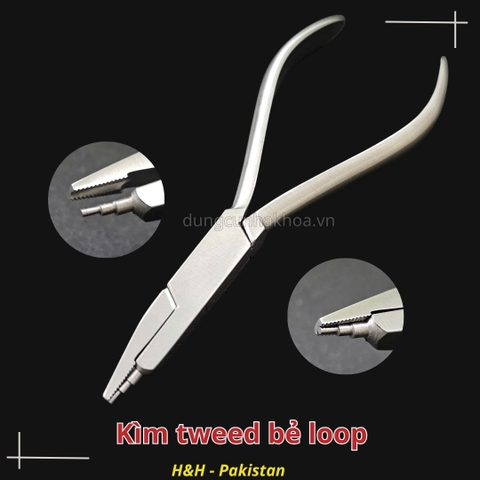 Kìm tweed bẻ loop, kìm omega chỉnh nha, kìm lòng máng - Parkistan