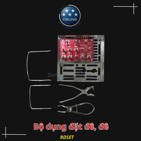 Dụng cụ đặt đê, đê Rubber Dam Osung