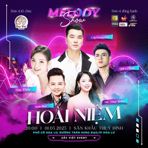 Dap Audio đồng hành cùng Melody show
