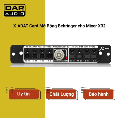 X-ADAT Card Mở Rộng Behringer cho Mixer X32