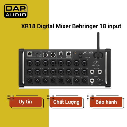 XR18 Digital Mixer Behringer 18 input