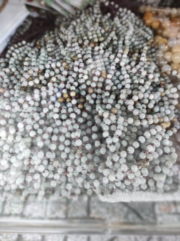 chuỗi đeo cổ cẩm thạch thiên nhiên