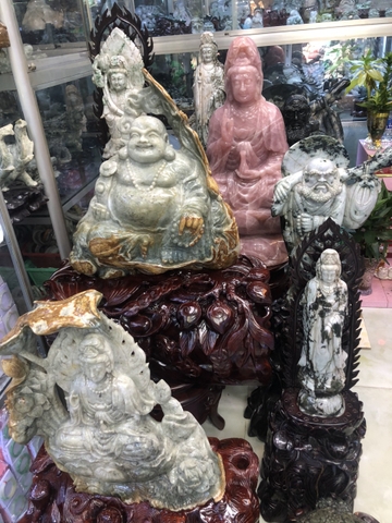 tượng phật lớn cẩm thạch thiên nhiên