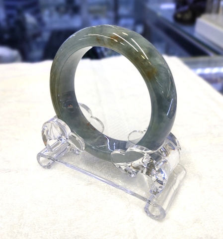 Vòng Hẹ Dầu Trong Huyết A Cẩm Thạch Thiên Nhiên