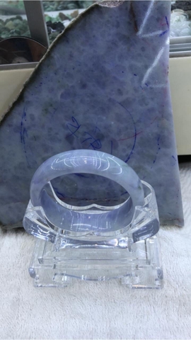 Vòng Hẹ Tím Cẩm Thạch A Thiên Nhiên