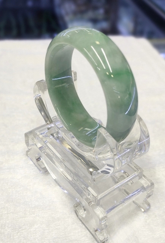 Vòng  Trong Lý A Hẹ + Tròn Cẩm Thạch Thiên Nhiên