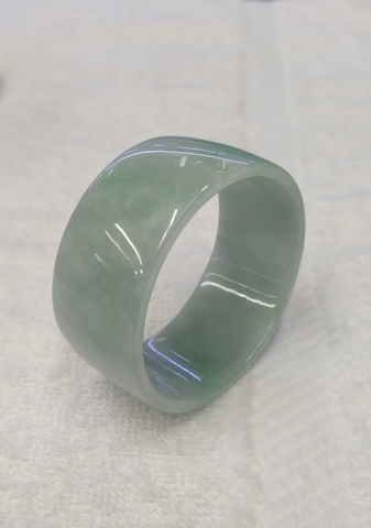 Vòng Vuông Lý Trong Cẩm Thạch A Thiên Nhiên