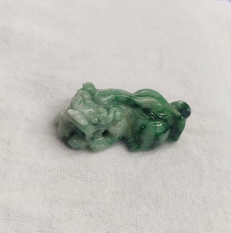 Tỳ Hưu Như Ý Xanh Lý Cẩm Thạch A