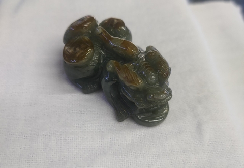 Tỳ Hưu Dầu Huyết Cẩm Thạch A