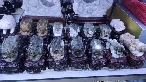 CẶP TỲ HƯU + KIM QUY CẨM THẠCH THIÊN NHIÊN