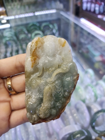 ĐẠI THẾ CHÍ BỒ TÁT HUYẾT TRONG CẨM THẠCH A THIÊN NHIÊN