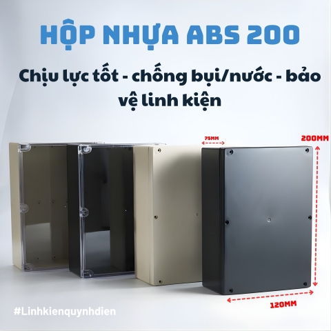 Vì Sao Thợ Điện Tử Luôn Chọn Hộp Nhựa ABS Thay Vì Hộp Kim Loại?