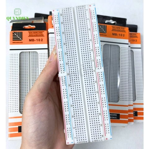 Đế Test Mạch Breadboard MB-102 830 Lỗ