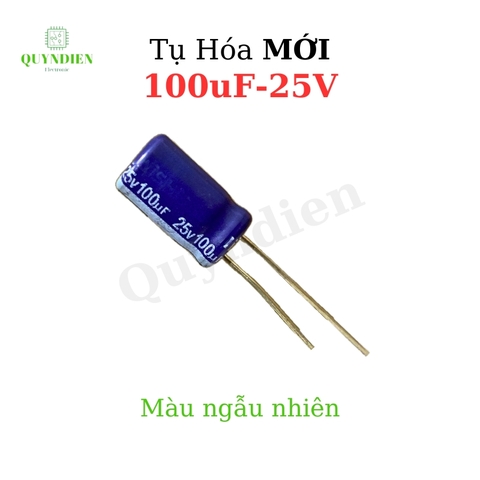Tụ hóa 100uf - 25V