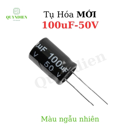 Tụ hóa 100uf - 50V