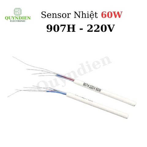 Sensor Nhiệt 60W Bọc Nhựa 907H-220V