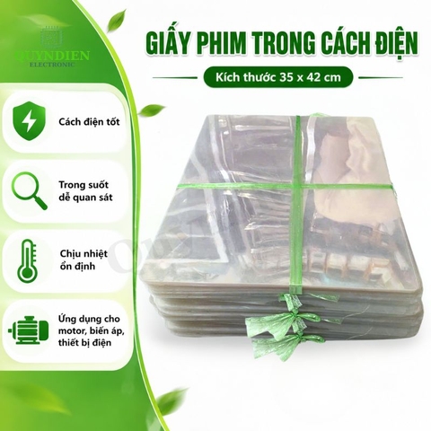 Giấy Phim Trong Cách Điện Khổ 35x42cm