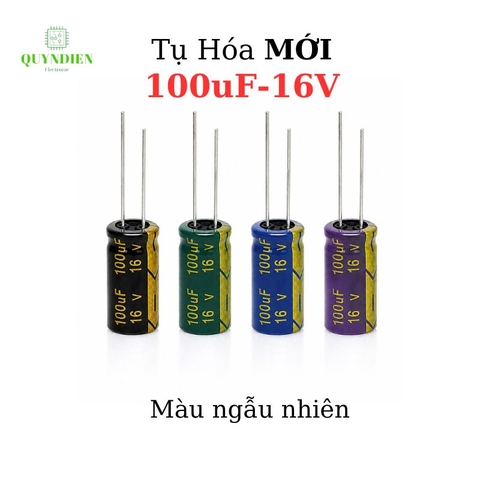Tụ Hóa 100uf - 16V