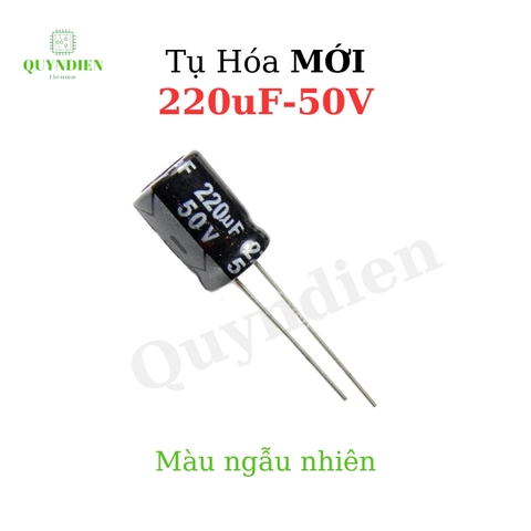Tụ hóa 220uf - 50v