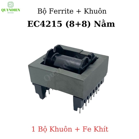 Lõi Biến áp xung EC4215 khuôn Nằm (8+8)