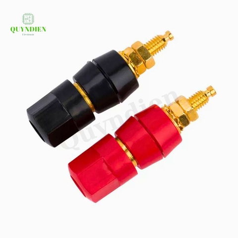 Cọc loa M5, Jăck bắp chuối cái, trạm loa Main ampli 5mm