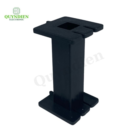 Lõi Nhựa Vuông Dài 64mm Quấn Cuộn Cảm Phân Tần Loa - Màu Đen