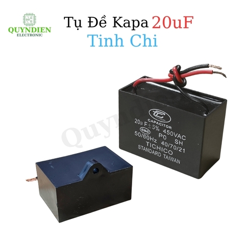 Tụ Đề Kapa 20uF ±5% 450VAC Tinh Chi