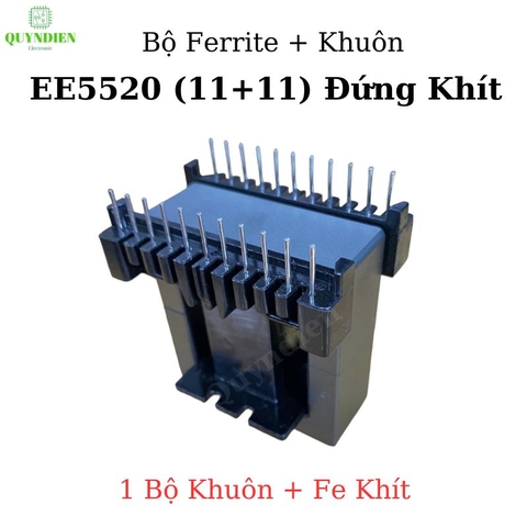 Lõi Biến áp xung E5520 loại đứng (11+11)