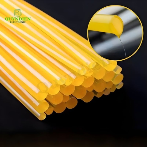 Keo Nến Nhỏ 7mm Màu Vàng