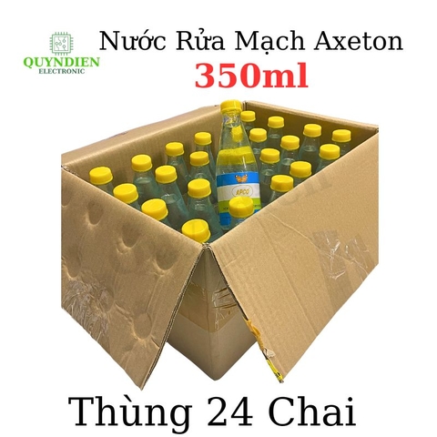 Nước rửa mạch main điện tử 350ml Axeton-Thùng 24 Chai