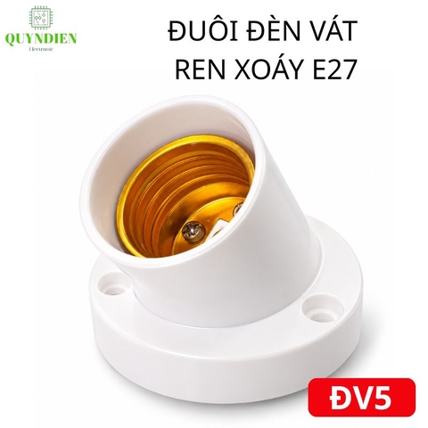 Đuôi Đèn Vát Tường Ngồi Xéo E27 ĐV5 SOPOKA