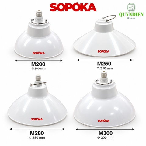 Chóa Đèn Quai Treo Ngoài Trời Chịu Mưa SOPOKA