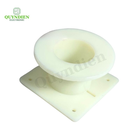 Lõi Nhựa Vuông Tròn 55 Quấn Cuộn Cảm Phân Tần Loa - Màu Trắng Sữa