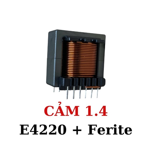 Cuộn cảm Dây Đồng 1.4mm E4220 (6 +6 chân) Có Ferite