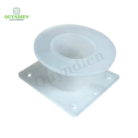 Lõi Nhựa Vuông Tròn 55 Quấn Cuộn Cảm Phân Tần Loa - Màu Trắng Trong