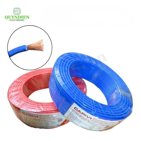 Dây Điện Cadivi Dây Đơn Mềm VCm-4 450/750V