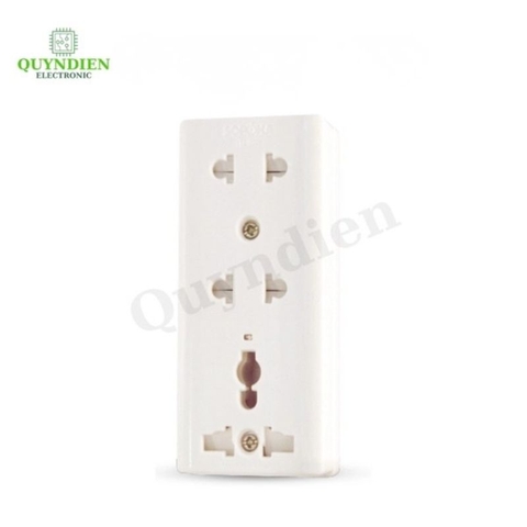 Ổ Cắm Đa Năng Có Nắp Che E15N
