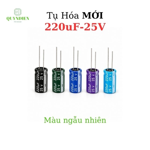 Tụ hóa 220uf - 25V