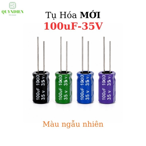 Tụ hóa 100uf - 35V